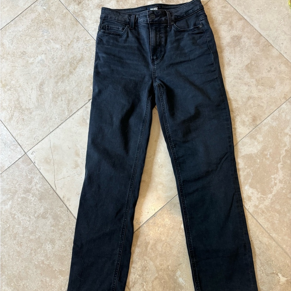 Paige Cindy Jeans in a charcoal wash size 26